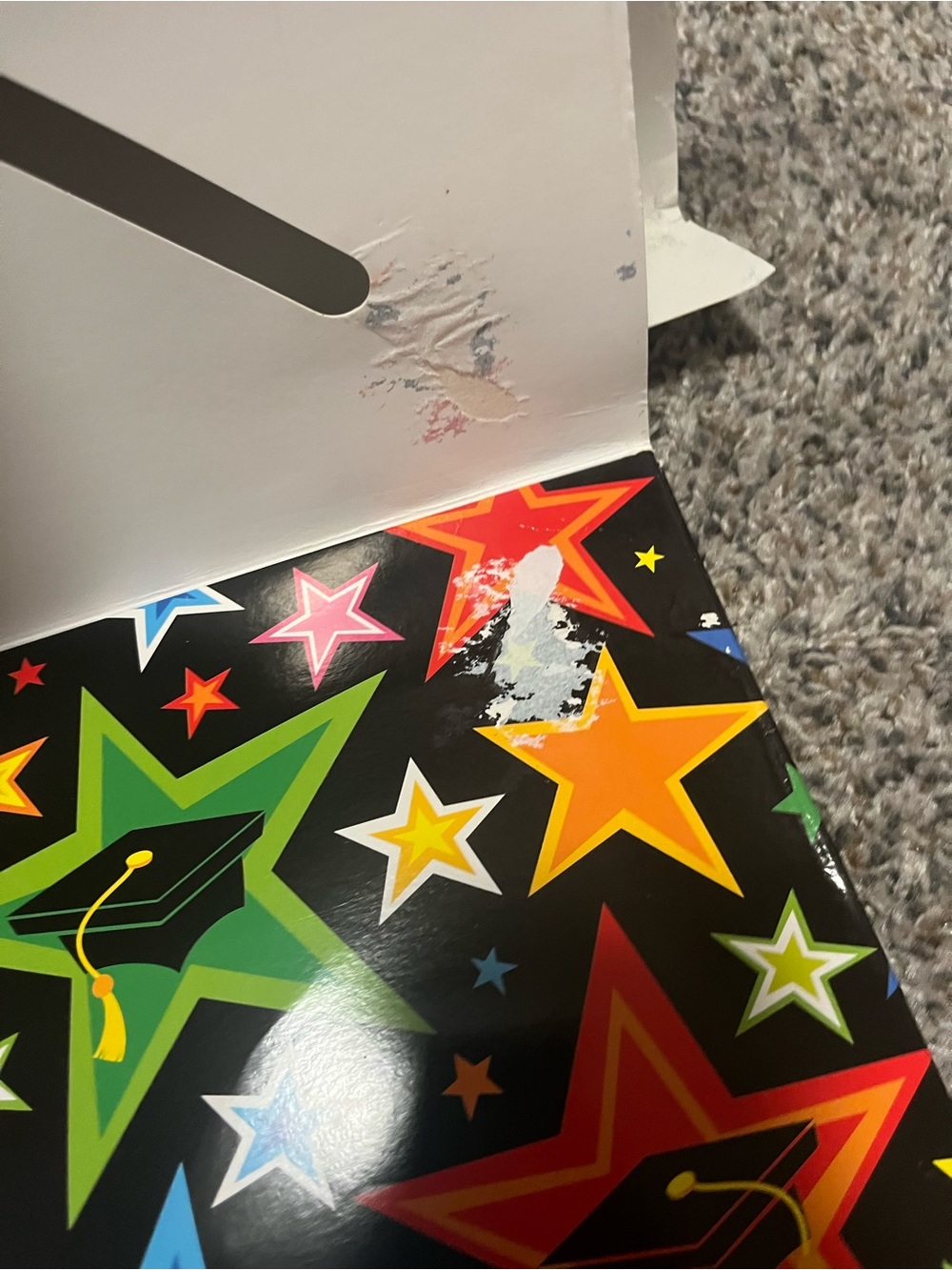 Card Box — Multicolor Graduation Star Design - Picture 6 of 6